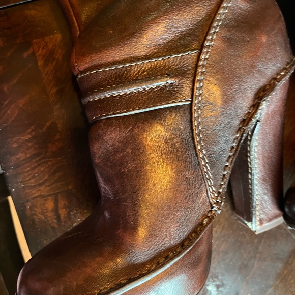 Frye high heeled boots. - Picture 4 of 4